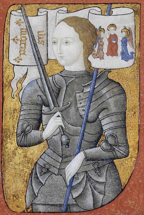 Joan of Arc Domremy, Saint and martyr, born in France