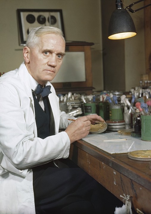 Sir Alexander Fleming, discoverer of penicillin, died