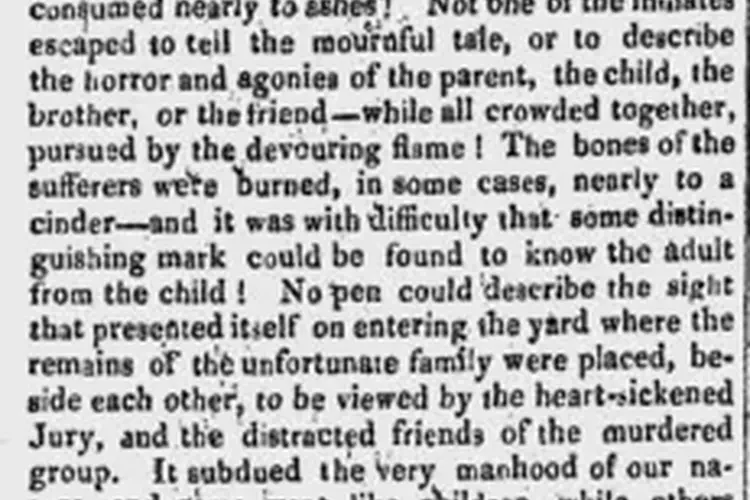17 people are burned to death in a house in Tubber, Co. Tipperary, probably by Rockite agitators