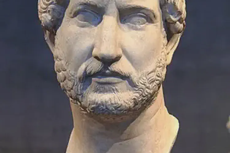 Roman Emperor Hadrian, born