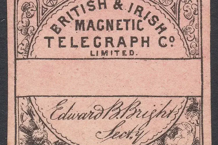 The Magnetc Telegraph Company links Britain and Ireland via submarine telegraph cable