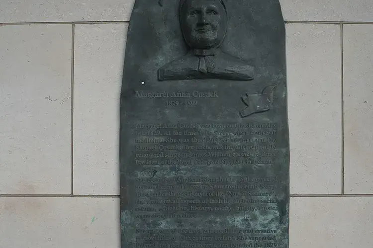 Margaret Anna Cusack, Irish Revolutionary Feminist nun and scholar, born