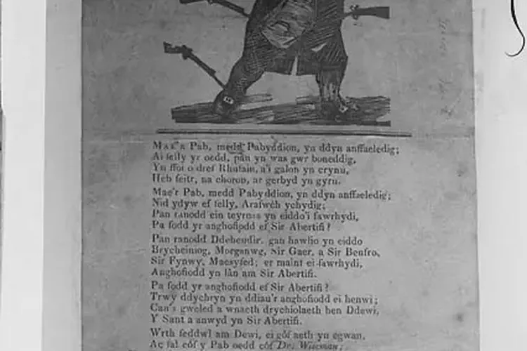 John Jones (Tegid) Welsh poet and scholar transcriber of the Mabinogion born