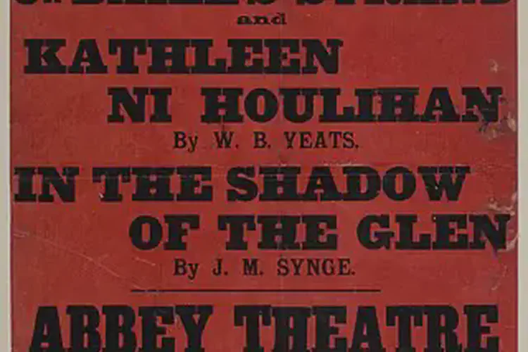 Premiere of Yeats 'Cathleen ni Houlihan' starring Maud Gonne