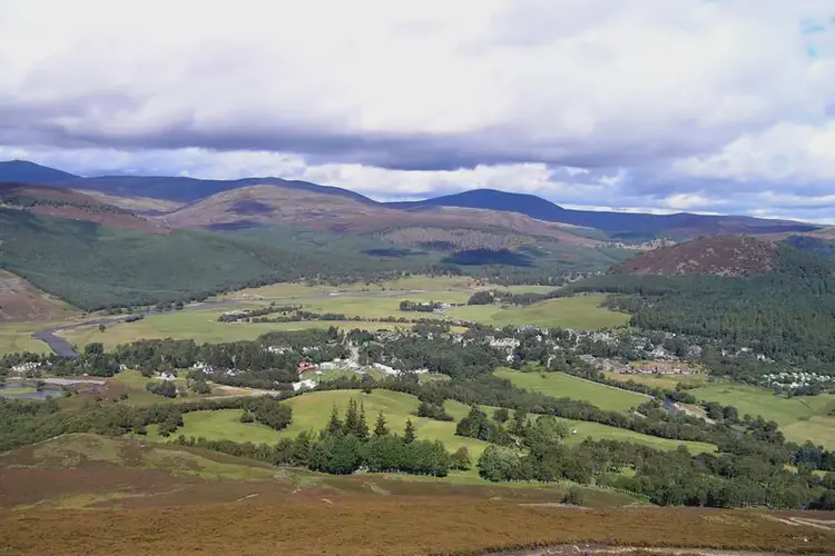 Coldest temperature ever recorded in Scotland, -27.2C at Braemar