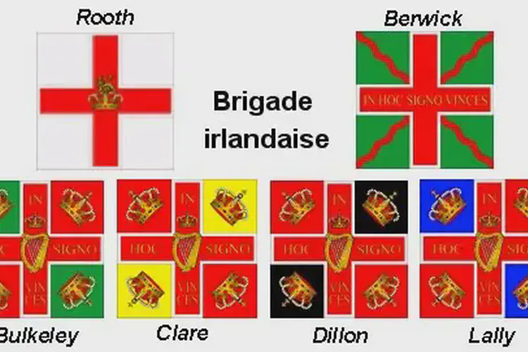 Five regiments of Irishmen sail for France and form the nucleus of Frances Irish Brigade