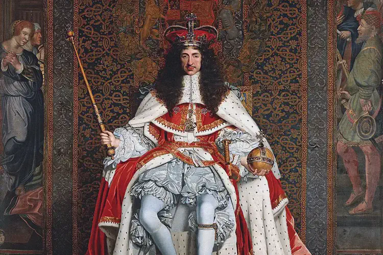 Charles II crowned at Westminster Abbey.