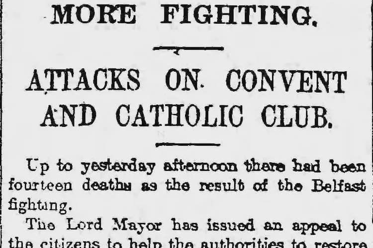 Twelve people die in Belfast riots