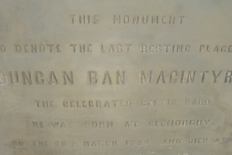 Duncan Bain Macintyre, Scottish Gaelic poet, born