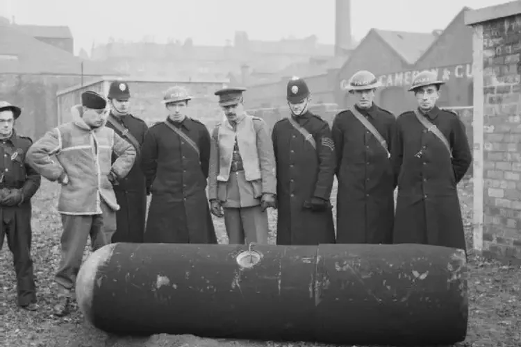 Blitz of Clydebank by German Luftwaffe