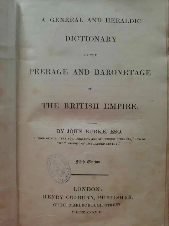 John Burke, genealogist, born