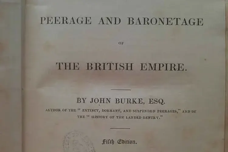 John Burke, genealogist, born