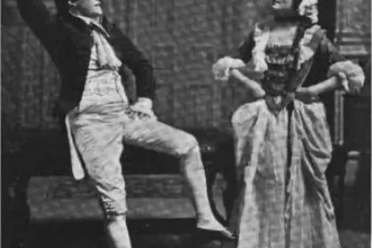 Oliver Goldsmiths She Stoops to Conquer is performed at Covent Garden Theatre, London