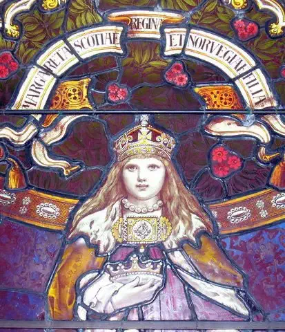 Queen Margaret, Maid of Norway (Eiriksdotter) died, en route from Norway to Scotland.