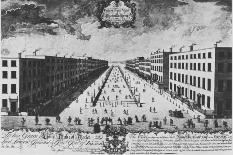 Wide Streets Commission for Dublin is appointed by the Irish Parliament