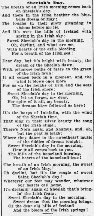 Sheelah's Day