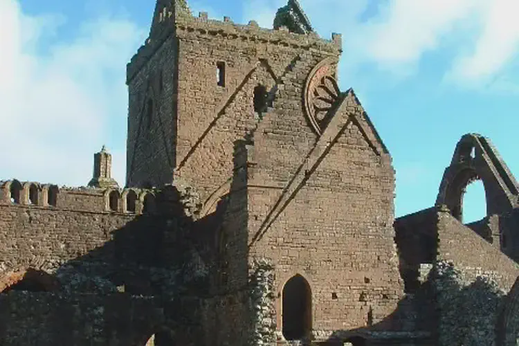 Sweetheart Abbey, near Dumfries, founded by Devorguilla, mother of John Balliol