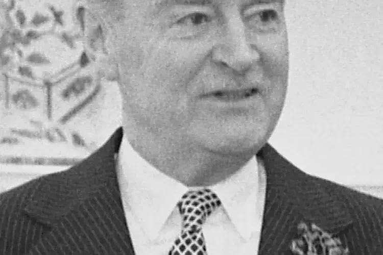 Liam Cosgrave, Fine Gael leader and Taoiseach, is born