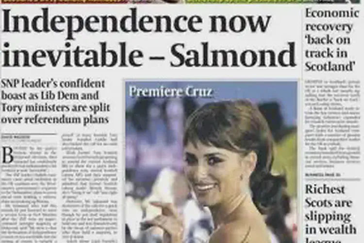 The publication of the first edition of the Scots Magazine