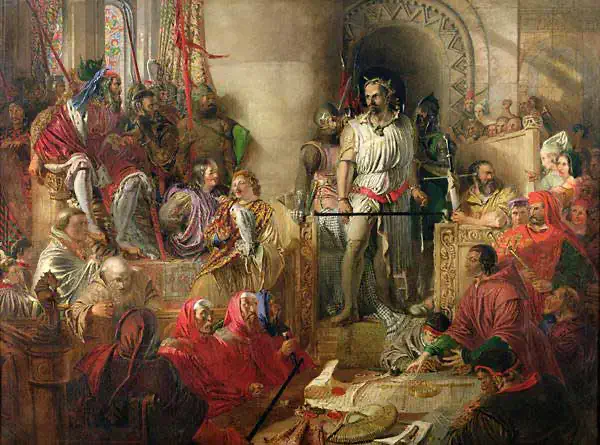 William Wallace seizes high ground above Stirling Bridge and bars route of invading English in battle the following day.