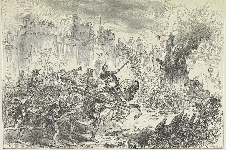 King Robert the Bruce captured Berwick on Tweed