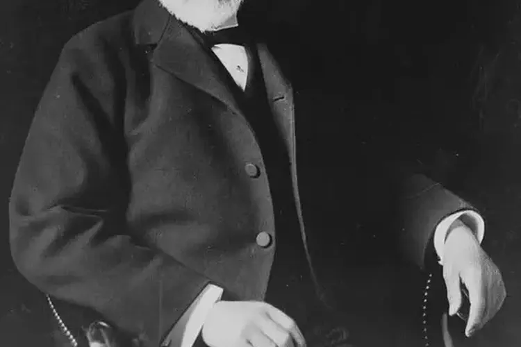 Andrew Carnegie, Steel magnate and philanthropist, born in Dunfermline Scotland