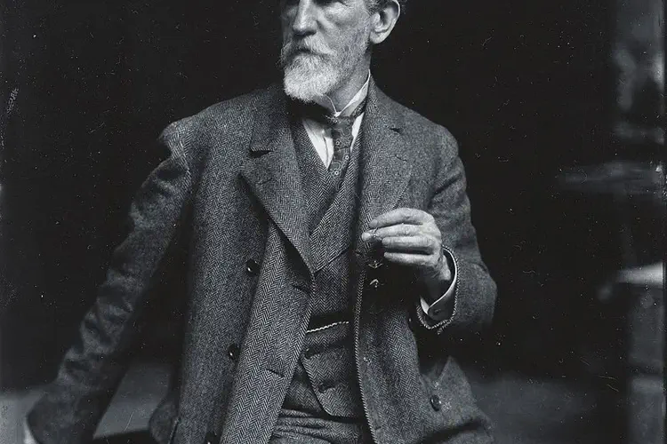 Augustus St. Guadens, Irish sculptor of Dublins Parnell monument, is born