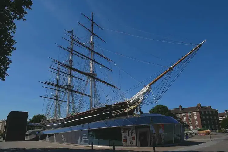 Clipper ship Cutty Sark was launched