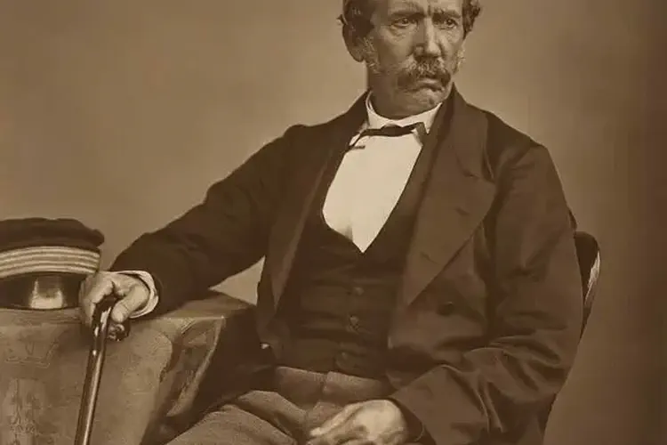 David Livingstone reached Victoria Falls in Africa
