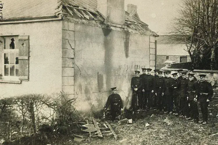 IRA attacks Drombrane barracks, Co. Tipperary