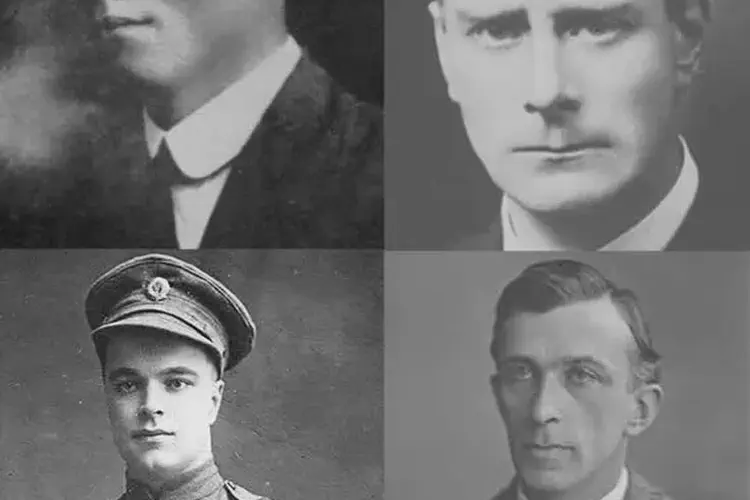 Four senior IRA men executed by the Provisional Government are executed without trial