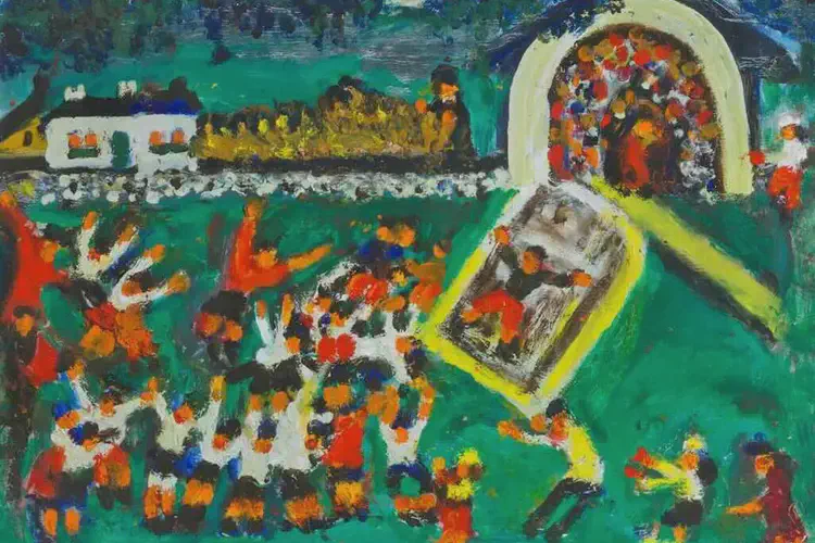 Gretta Bowen, artist, is born in Dublin