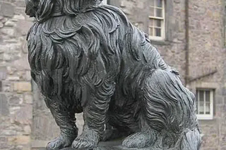 Greyfriars Bobby, a Skye Terrier dog, died