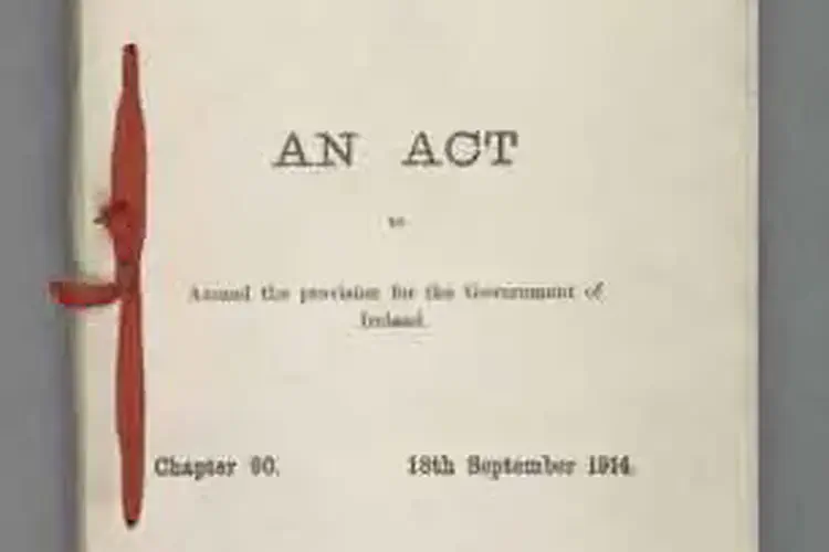 Government of Ireland Bill enacted