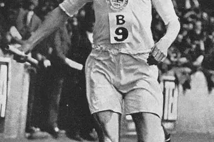 Eric Liddell, wins Olympic