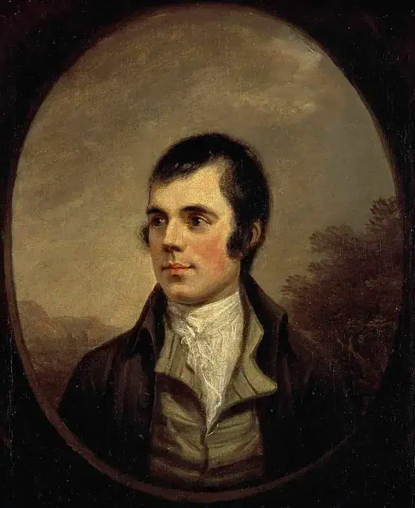 Robert Burns, died
