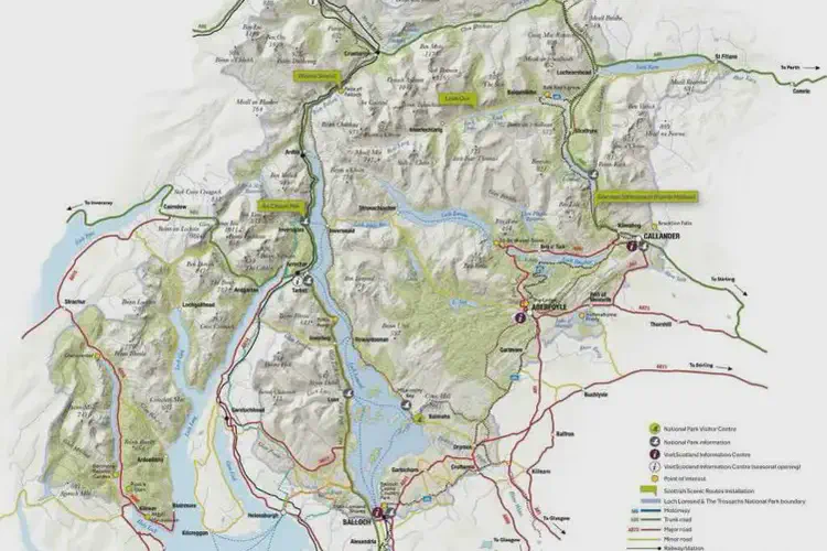 The Princess Royal formally opened the Loch Lomond