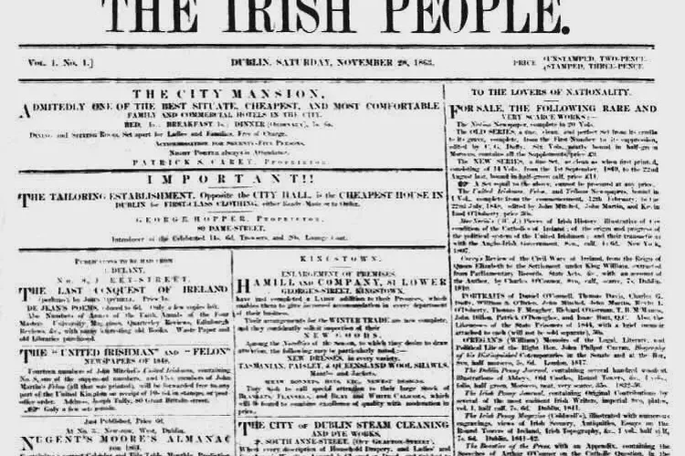Foundation of the Fenian newspaper, Irish People