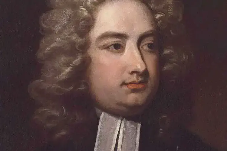 Jonathan Swift, poet, satirist and clergyman 1670, born in Dublin
