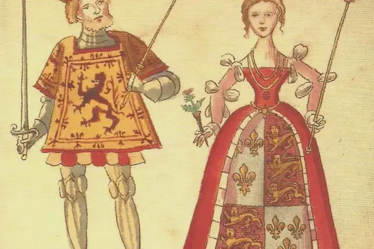 James I married Lady Joan Beaufort, daughter of the Earl of Somerset, in London