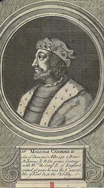 King Malcolm III (Canmore), last of the Celtic kings was killed at the Battle of Alnwick