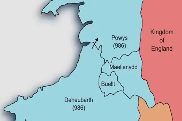 Invading English army destroyed by Llywelen II at Battle of Moel-y-don