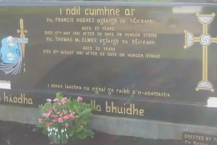 Thomas McElwee, Irish polictical prisoner, dies on hunger strike in Maze prison, Northern Ireland.