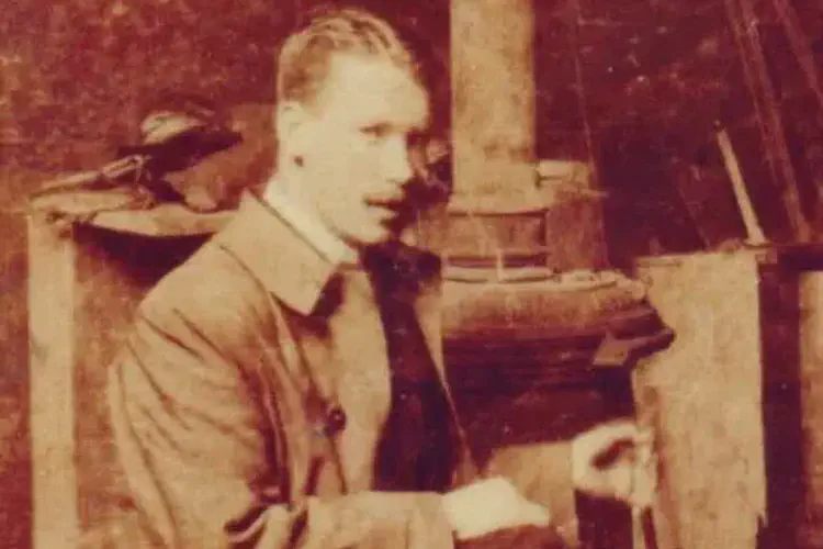 Michael Healy, stained-glass artist, illustrator and painter, is born in Dublin