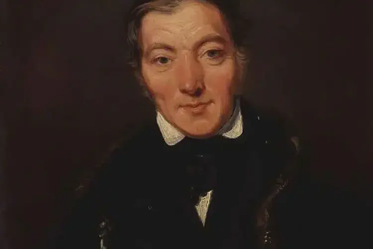 Robert Owen, Welsh-Scottish industrialist and social reformer, founder of New Lanark community, died