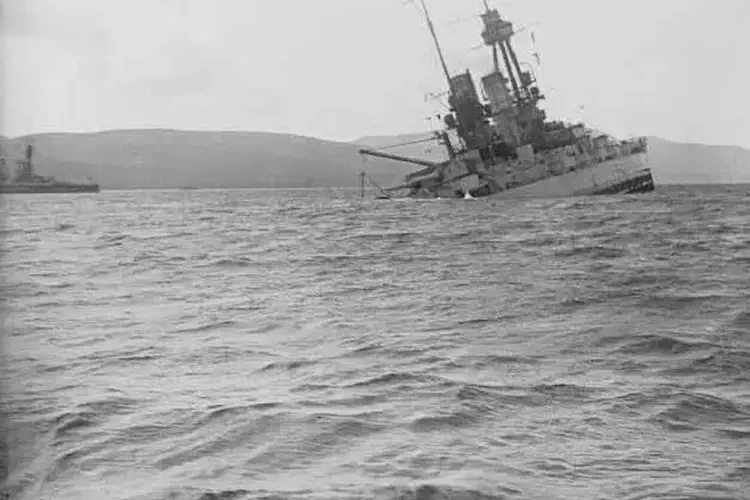 German battle fleet surrendered to the allies at Scapa Flow in Orkney