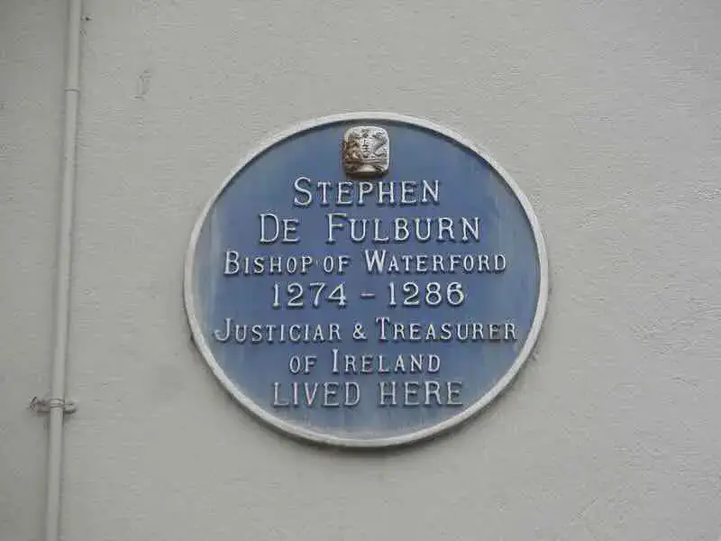 Stephen de Fulbourne, becomes justiciar and establishes a mint at Waterford