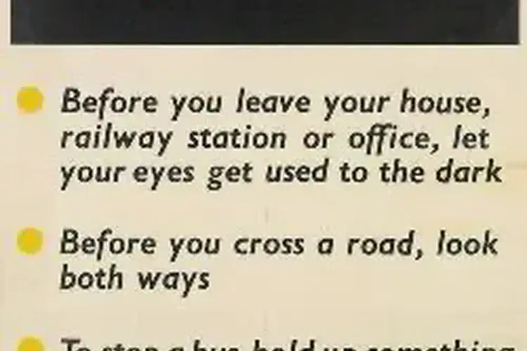 Blackout restrictions in Scotland lifted as World War II heads to a conclusion.