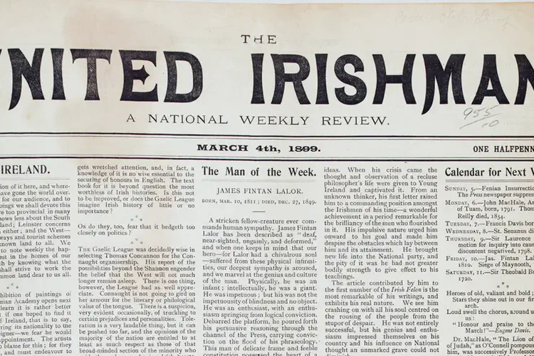 First issue of United Ireland, Parnellite weekly